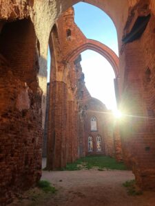 An abandoned cathedral